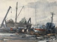 Andrew O'Neill "Southwold Harbour Repairs"
