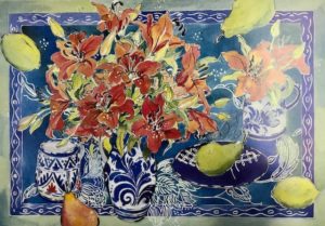A. Williams "Red Lilies"