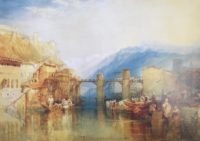 JMW Turner "Grenoble Bridge"