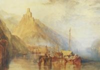 JMW Turner "Kaub And The Castle Of Gutenfels"