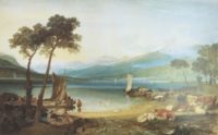 JMW Turner "Lake Of Geneva, With Mont Blanc From The Lake"