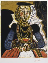 Pablo Picasso "Portrait Of A Woman After Cranach The Younger"