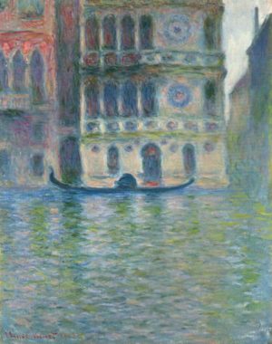 Claude Monet "Palazzo Dario, Venice"