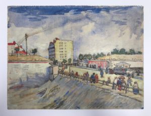 Vincent Van Gogh "La Barriere With Horse-Drawn-Tram"