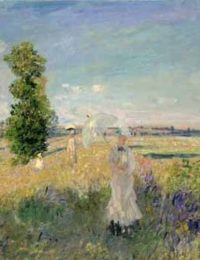 Claude Monet "La Promenade (Detail)"
