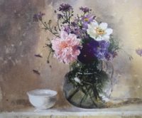 Pamela Kay "Glass Jug Of Flowers"