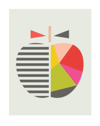 Little Design Haus "Geometric Apple"