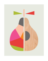 Little Design Haus "Geometric Pear"