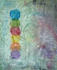 Andrew Hancock "Coloured Orbs In Electric Light Field"