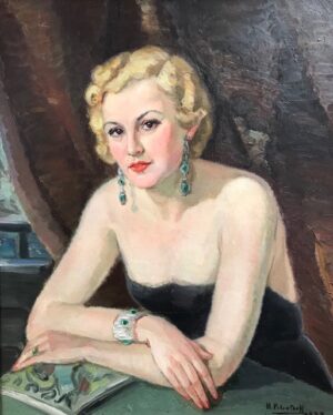 Helene Polovtsoff Framed Original