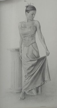P Waterhouse "The Study Of A Young Woman"