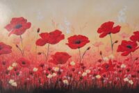 Jo Watson "Poppies and Butterflies"