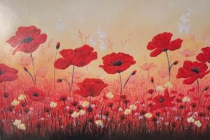 Jo Watson "Poppies and Butterflies"