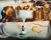 Salvador Dali "Apparition of Face and Fruit Dish on a Beach"