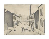 L.S. Lowry "North James Henry Street, Salford"