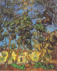 Vincent Van Gogh "Trees In The Garden Of St Paul's Hospital"