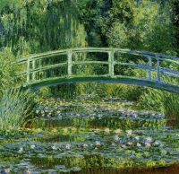 Claude Monet "Water Lilies and Japanese Bridge"