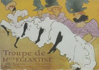 Henri de Toulouse-Lautrec "Troupe De Mille Eglantine"