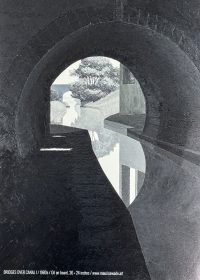 Maurice Wade Art Print "Bridges Over Canal"