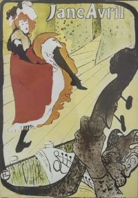 Henri de Toulouse-Lautrec "Jane Avril"
