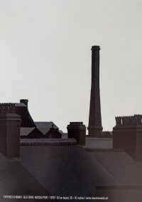 Maurice Wade Art Print "Tapered Chimney, Old Oven, Middleport"