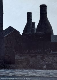 Maurice Wade Art Print "Trio, Burslem Staffordshire"